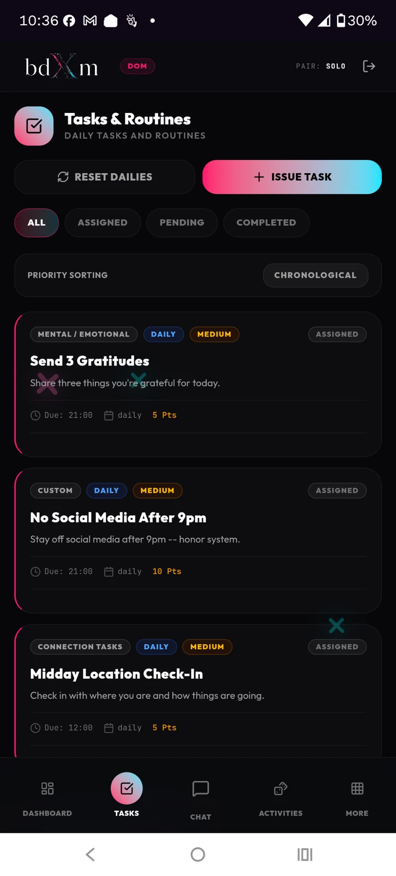 bdXm screenshot 1