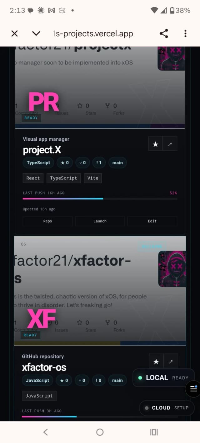 project.X screenshot 2