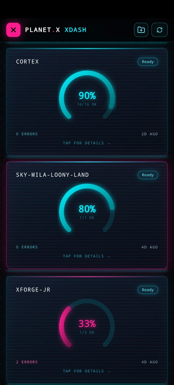 xDash screenshot 1
