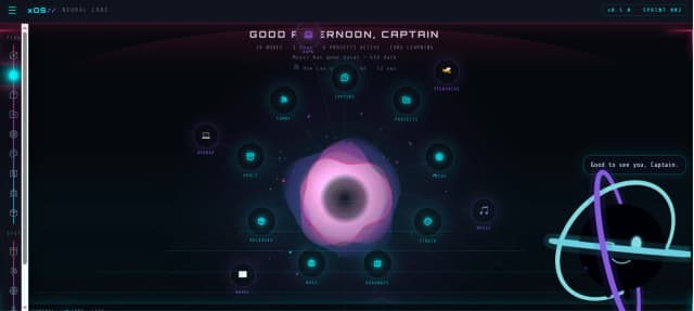 xOS screenshot 2