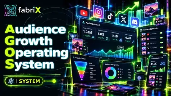 Audience Growth Operating System fabriX Store artwork