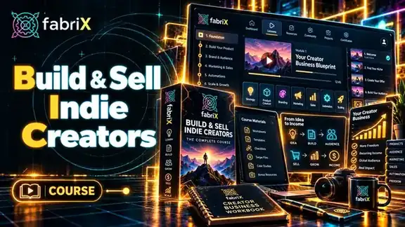 Build & Sell: Indie Creators fabriX Store artwork