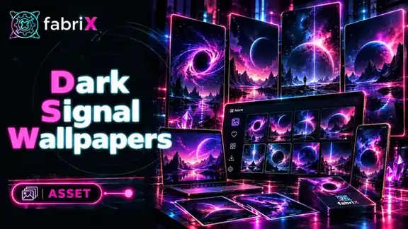 Dark Signal Wallpapers fabriX Store artwork