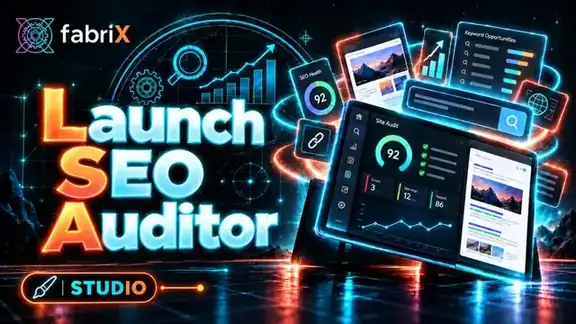 Launch SEO Auditor fabriX Store artwork
