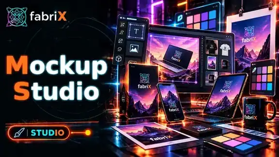 Mockup Studio fabriX Store artwork