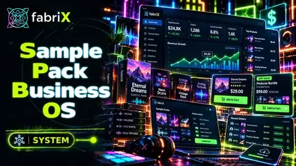 Sample Pack Business OS fabriX Store artwork
