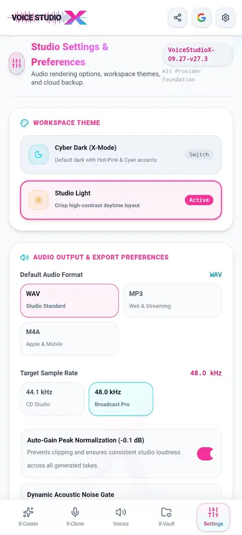 Voice Studio X screenshot 2